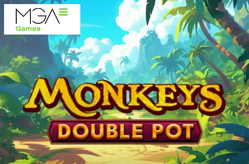 Monkeys Double Pot